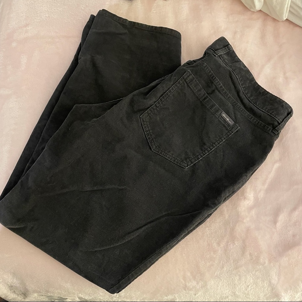 Eddie Bauer corduroy in gray. EUC